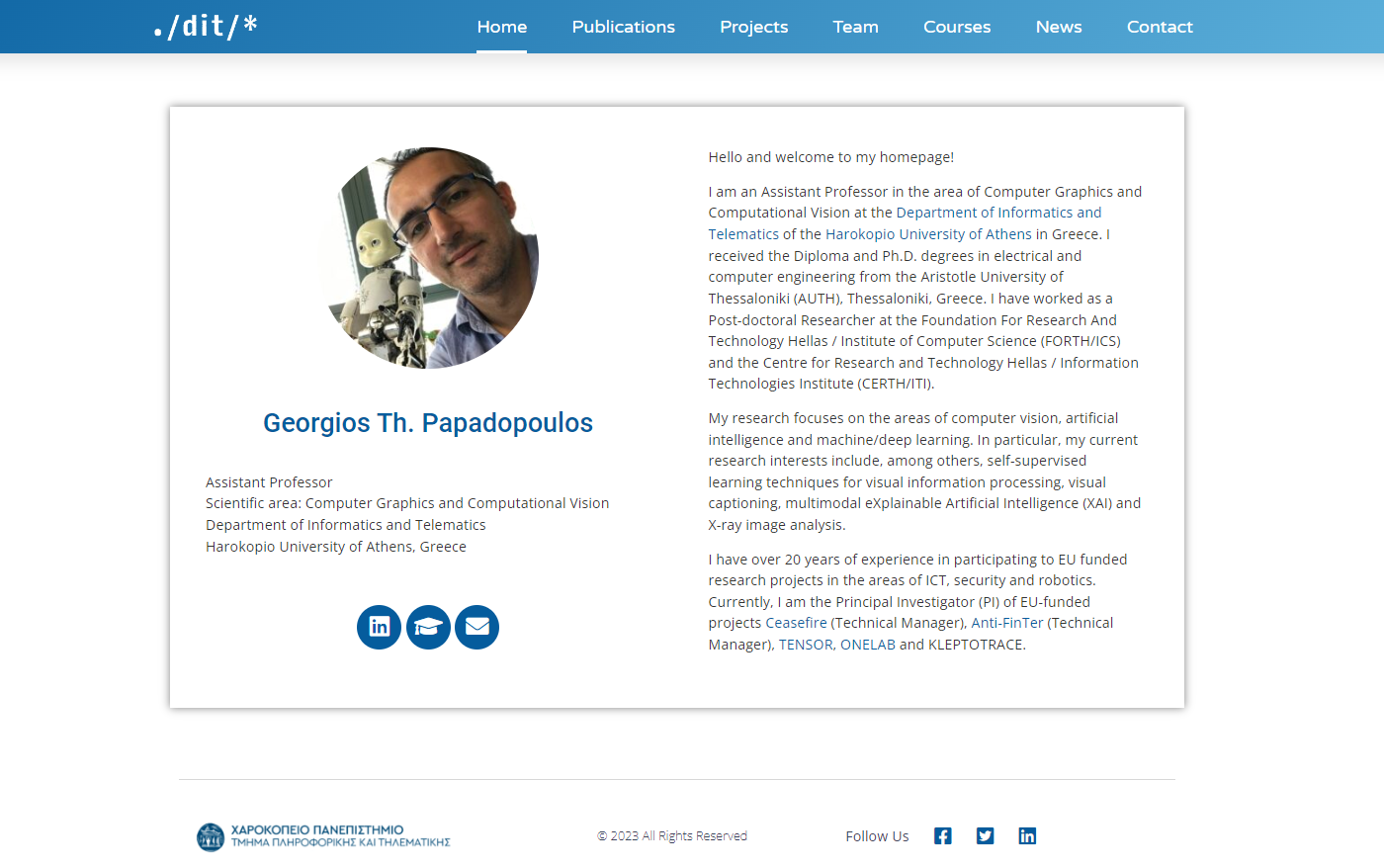 Home - George Papadopoulos
